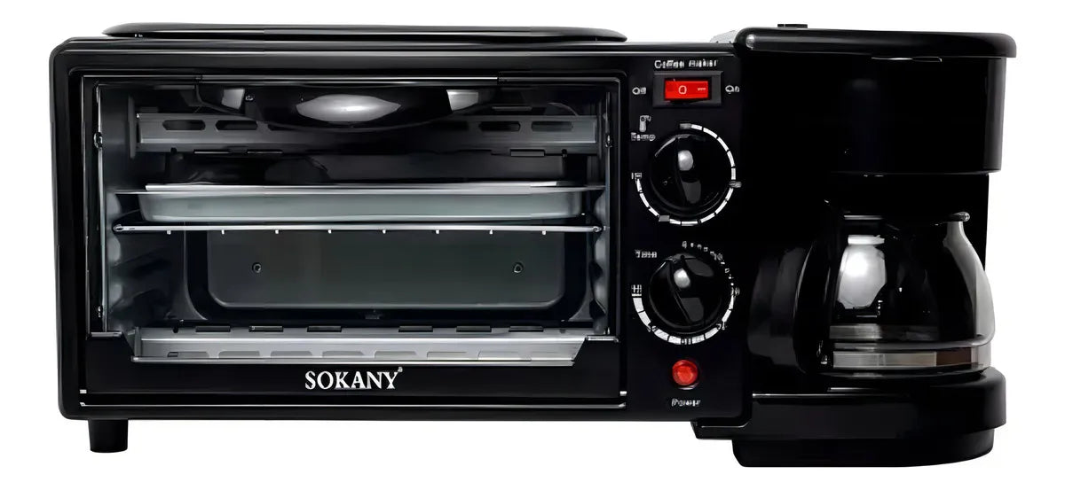 HORNO 3 EN 1 + LIBRO DE RECETAS GRATIS 📖🔥