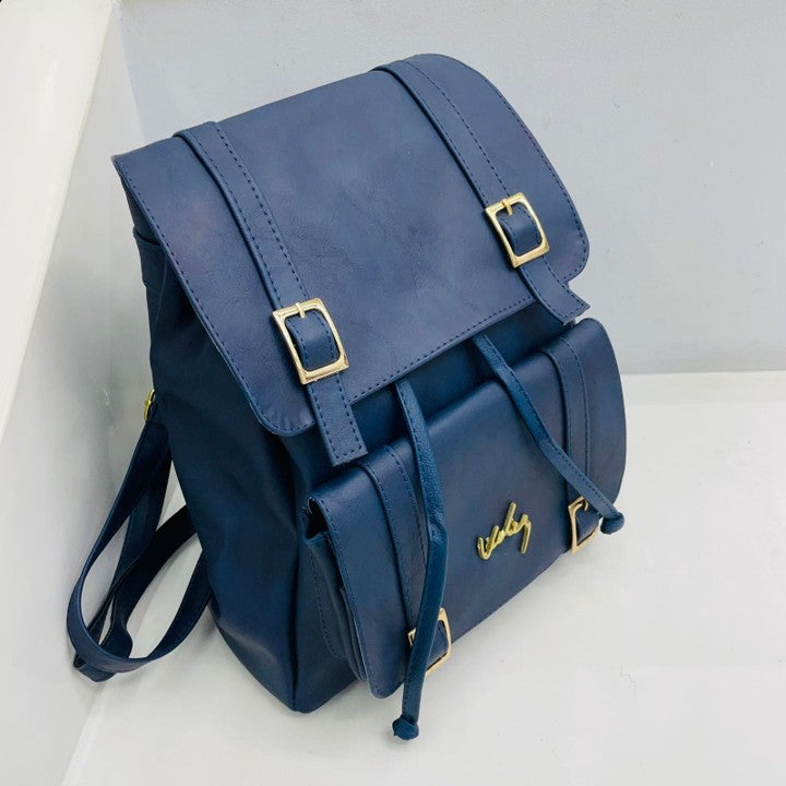 Mochila Vélez de Cuero Genuino