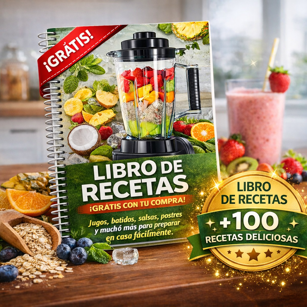 Bardefu 8 en 1 – Potencia Extrema 9.500W⚡ Recibe un libro de recetas GRATIS