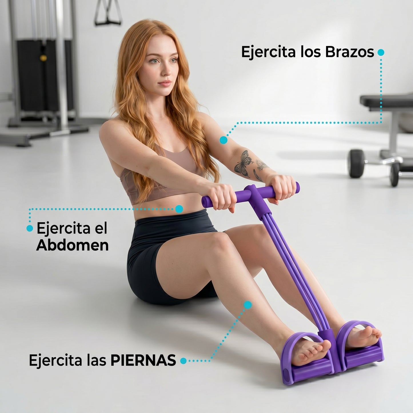 UrbanFlex Cuerda de tension abdominal con abductor