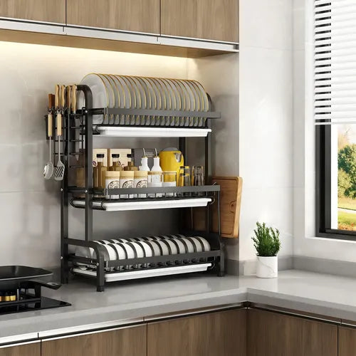 platero de cocina con 3 niveles