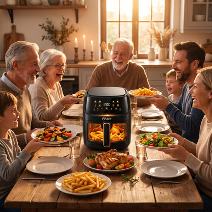 🔥 Promoción Mundialista: Air Fryer Oster + Libro de Recetas GRATIS