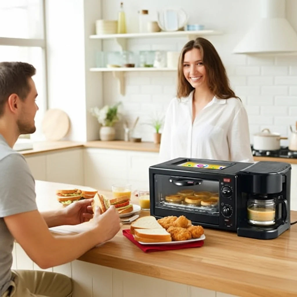 HORNO 3 EN 1 + LIBRO DE RECETAS GRATIS 📖🔥