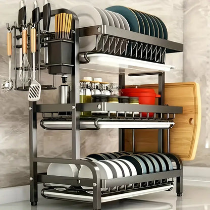 platero de cocina con 3 niveles
