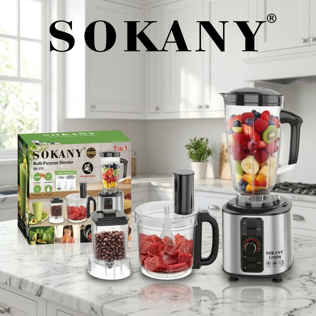 LICUADORA 7 EN 1 SOKANY