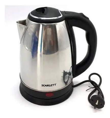 Hervidor Eléctrico Scarlett 2L + ¡Libro de Recetas GRATIS!