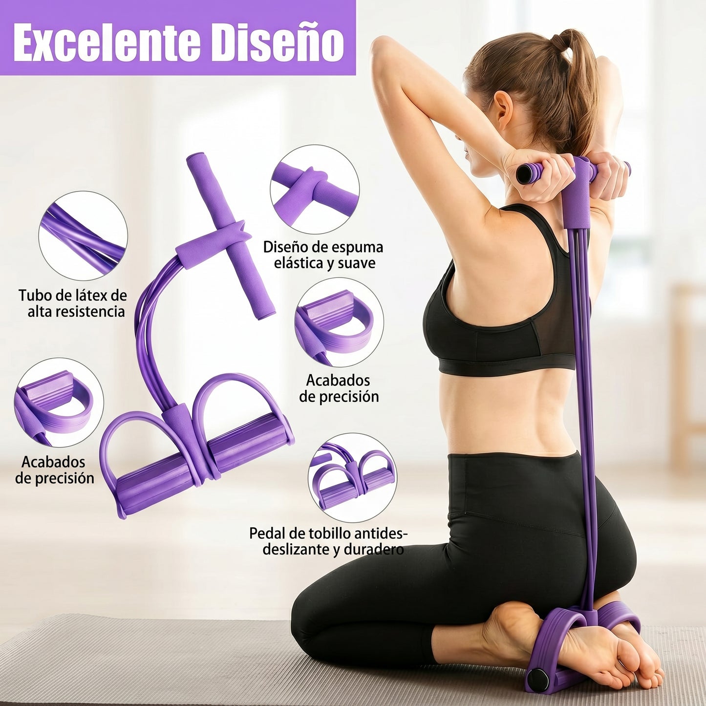 UrbanFlex Cuerda de tension abdominal con abductor