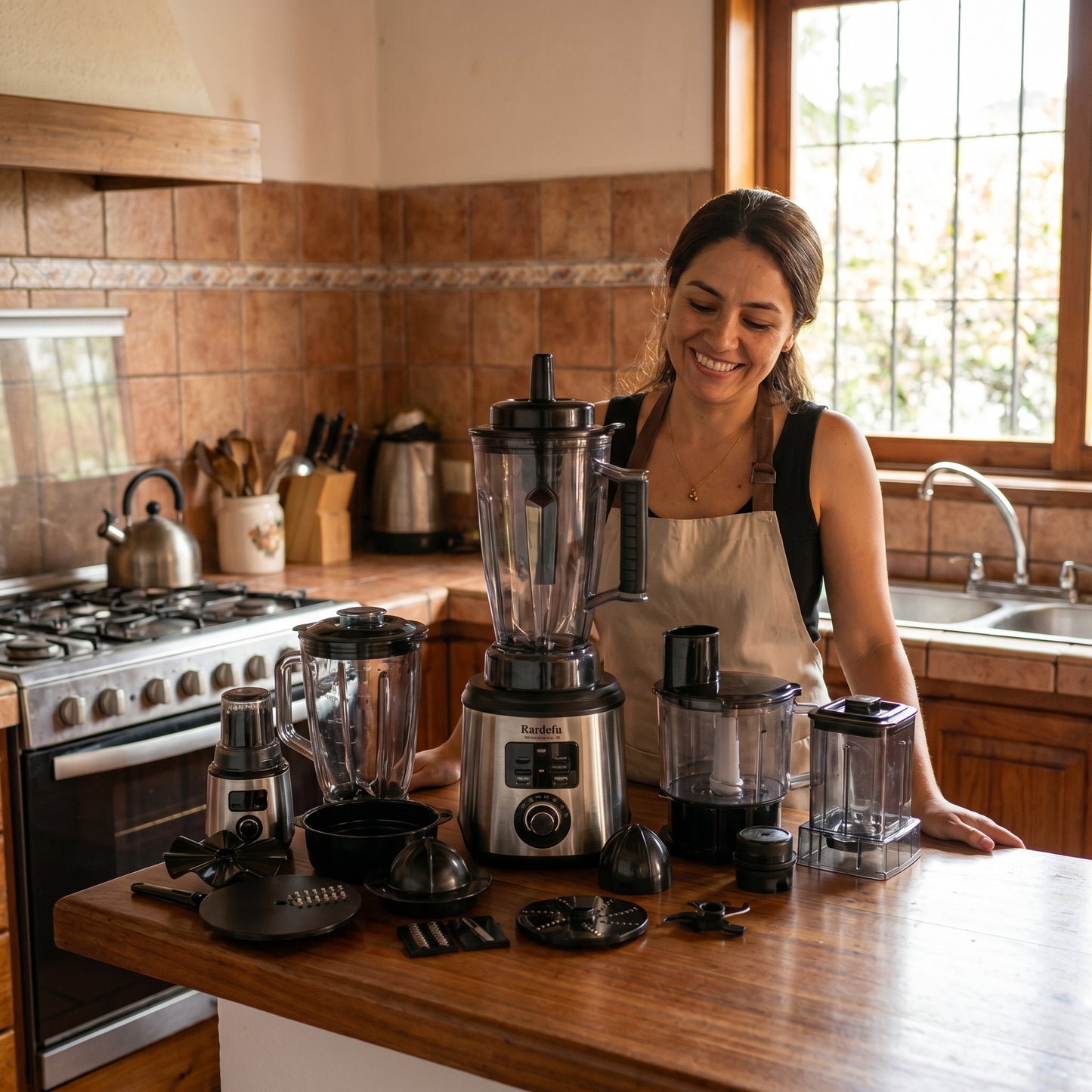 Bardefu 8 en 1 – Potencia Extrema 9.500W⚡ Recibe un libro de recetas GRATIS